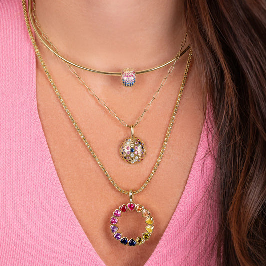 Dije separador Rainbow