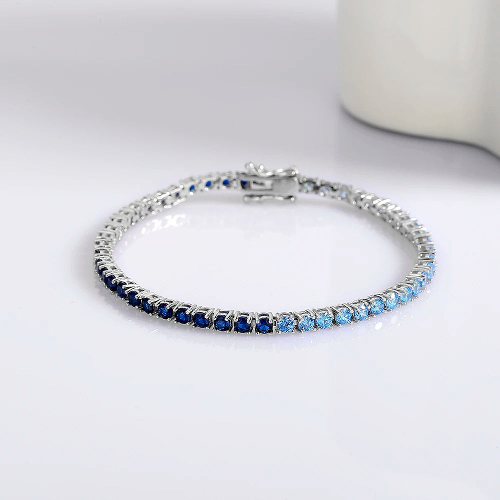 Pulsera Tennis Half and Half