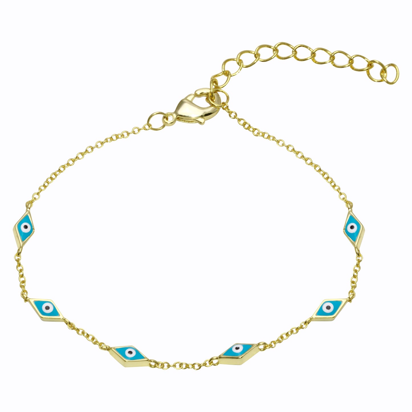 Pulsera Mini Ojos de Esmalte