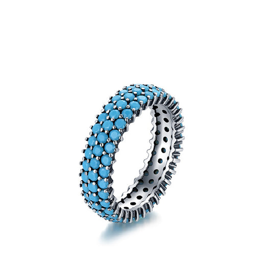 Anillo Piedras Tuquesas