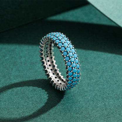 Anillo Piedras Tuquesas