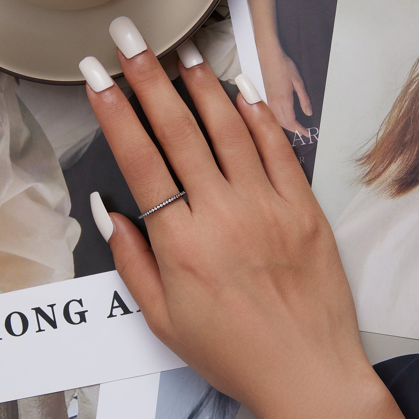 Anillo Delgado Titanio