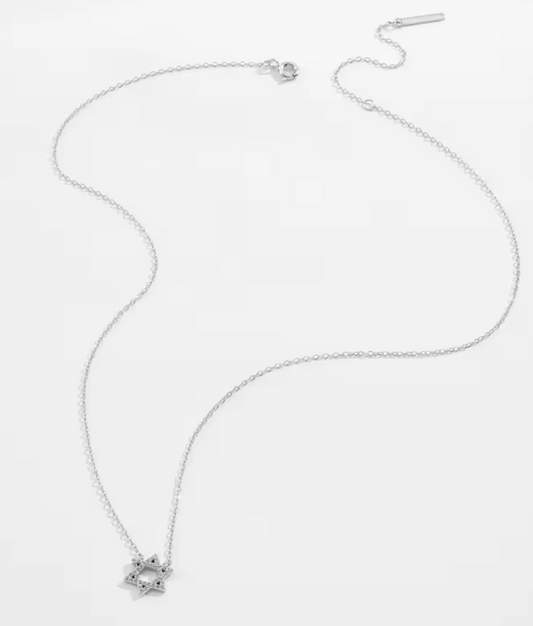 Collar Estrella de David Chico con Circonias