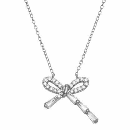 Collar Lazo Circonias
