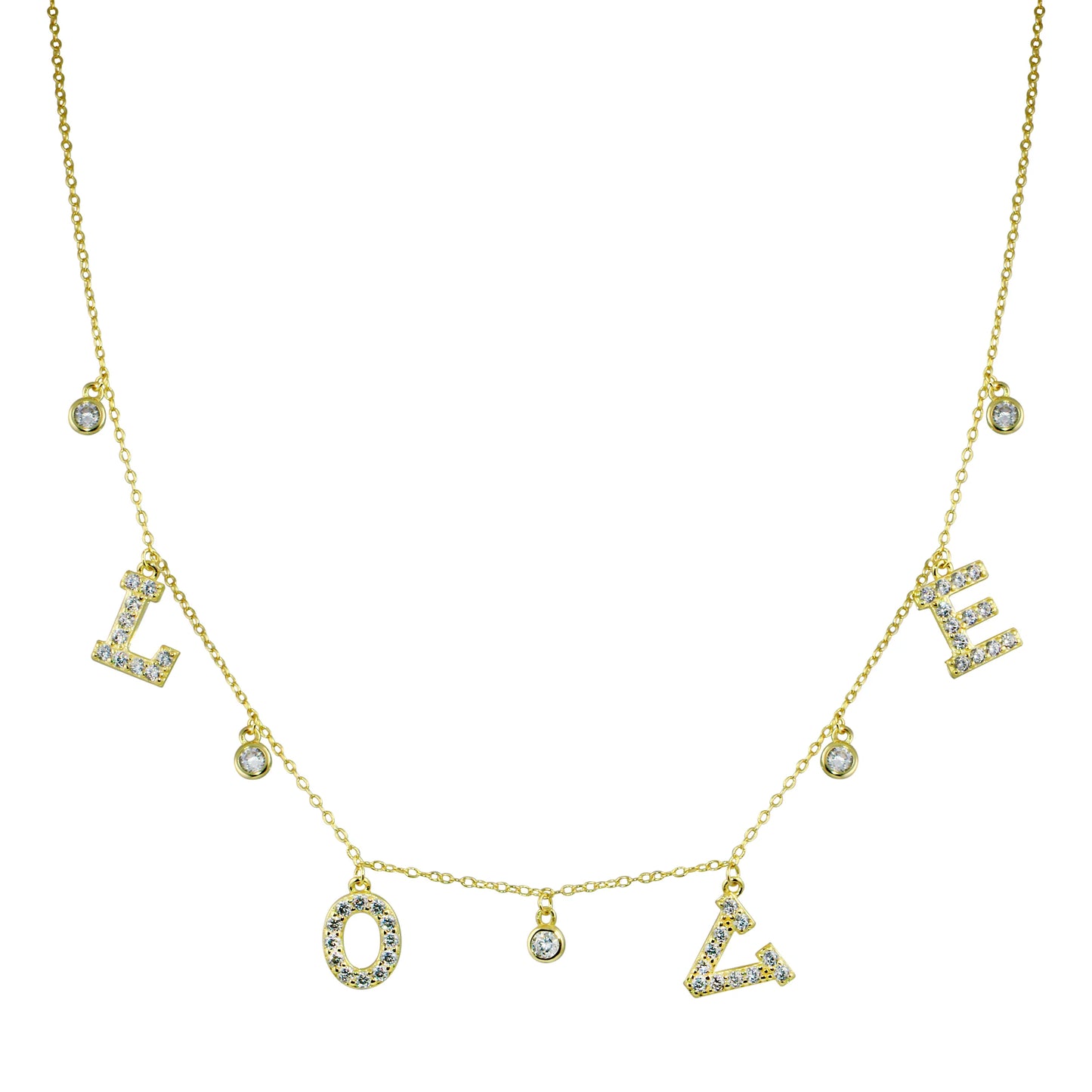 Collar Love con Colgantes