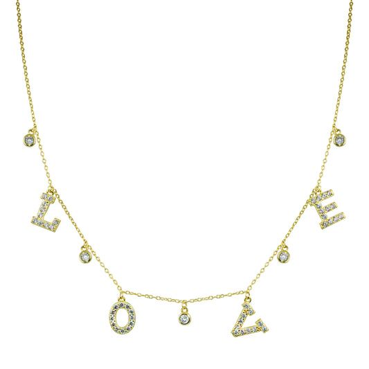 Collar Love con Colgantes
