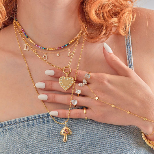 Collar Love con Colgantes