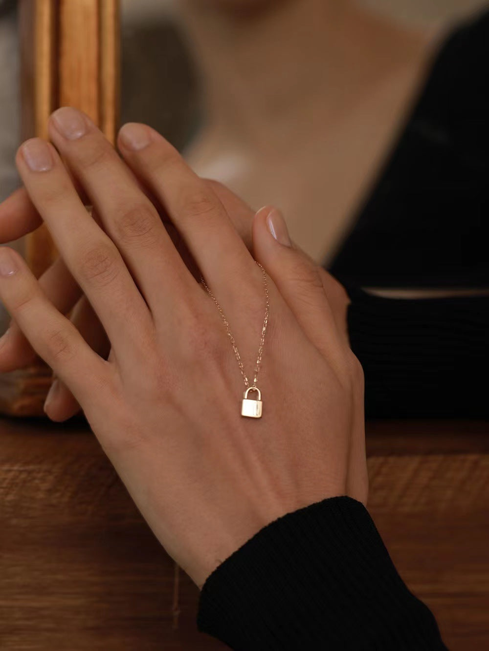 Collar PaperClip Candado