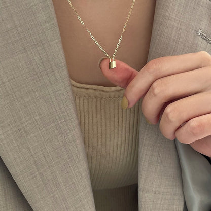 Collar PaperClip Candado