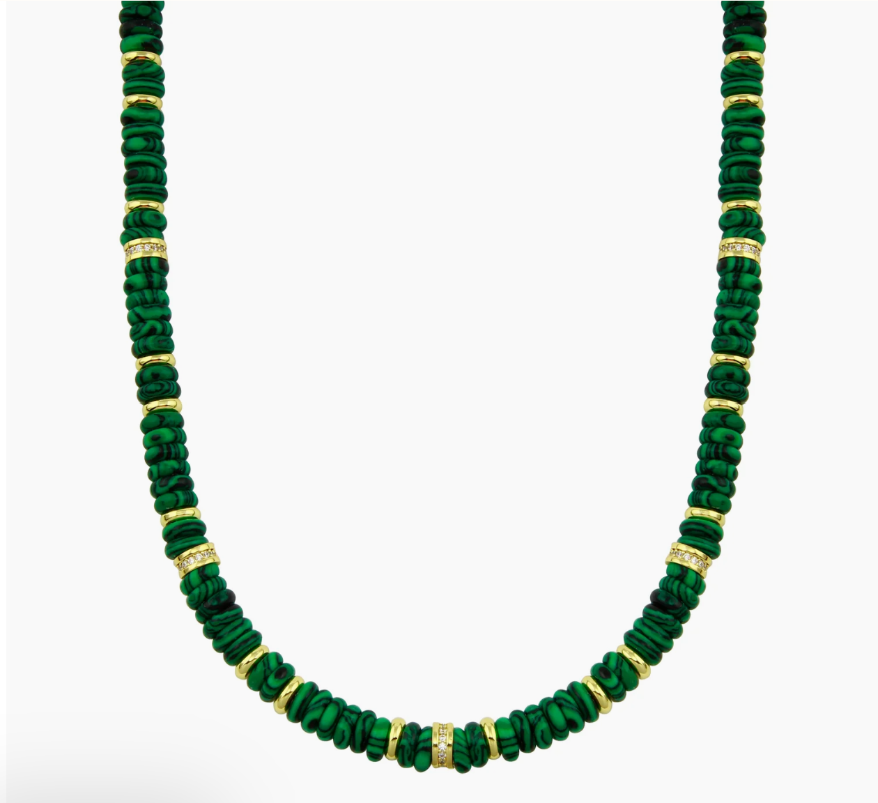 Collar Pukka Esmeralda con Circonias