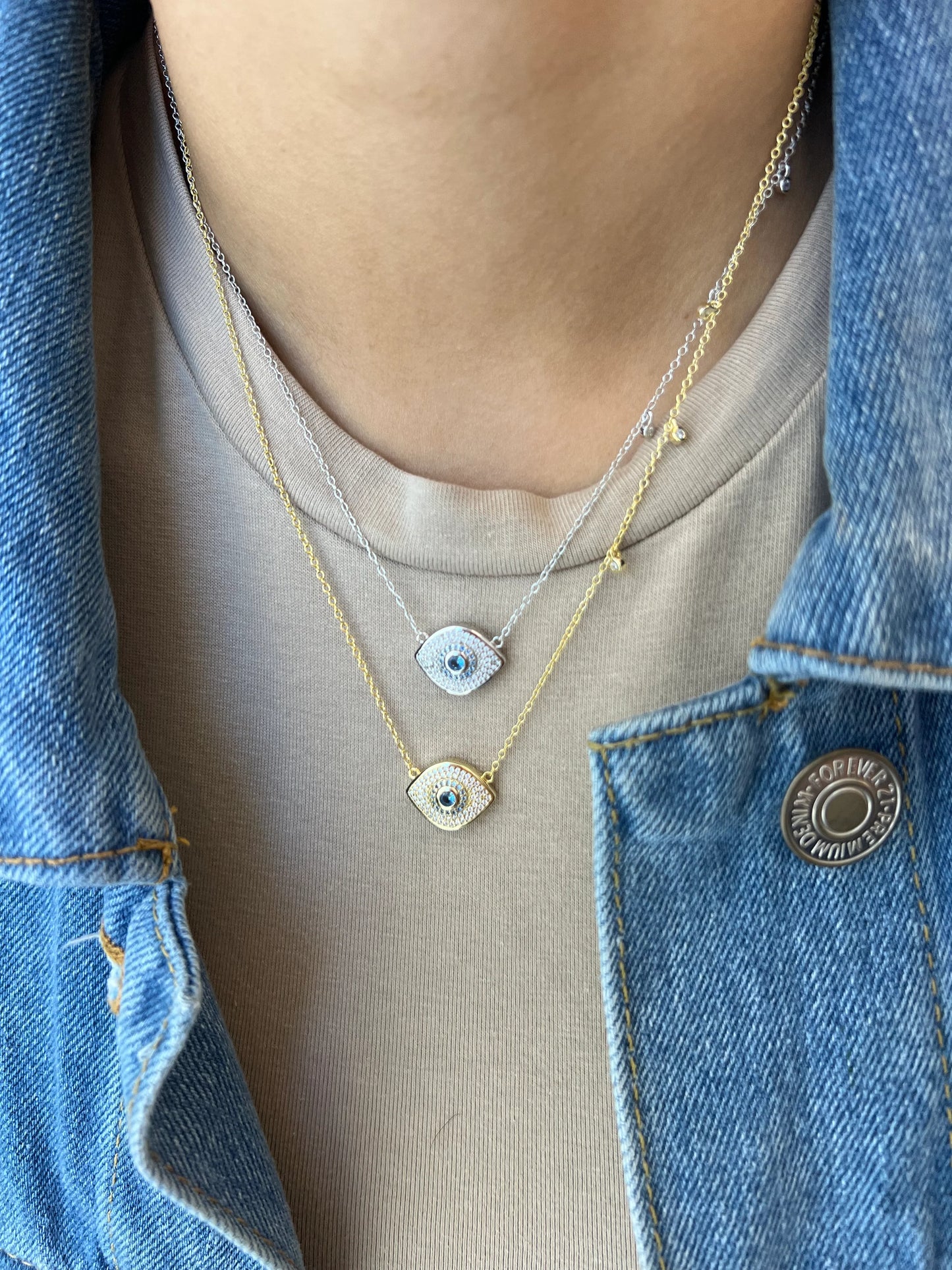 Collar Ojo con Bisel