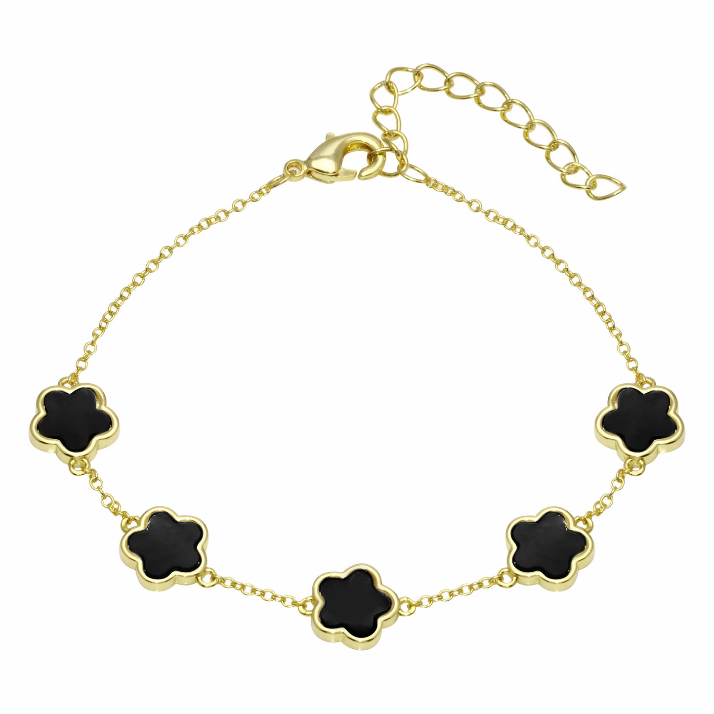 Pulsera Flor de 5 Piedras