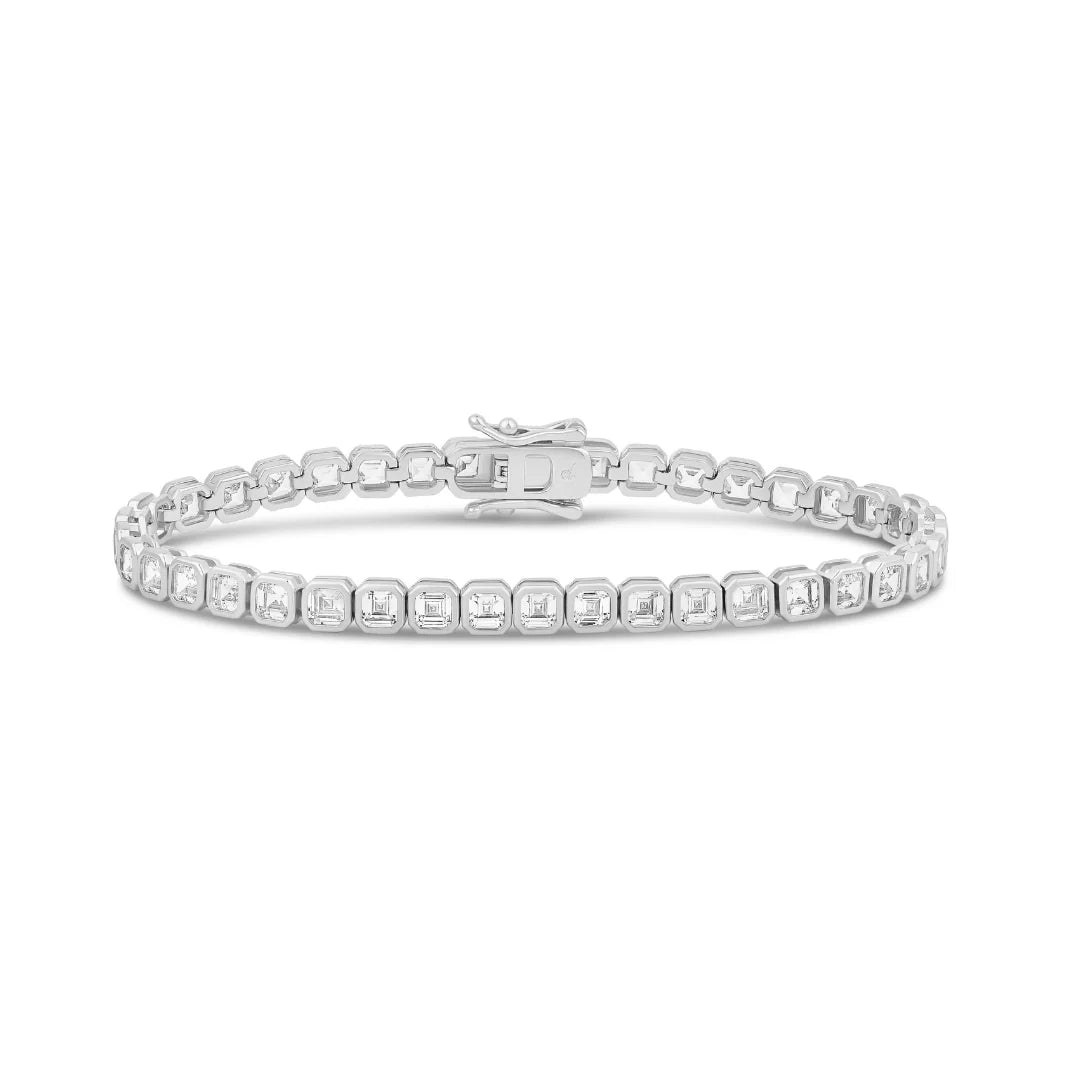 Pulsera Tennis Cuadrada