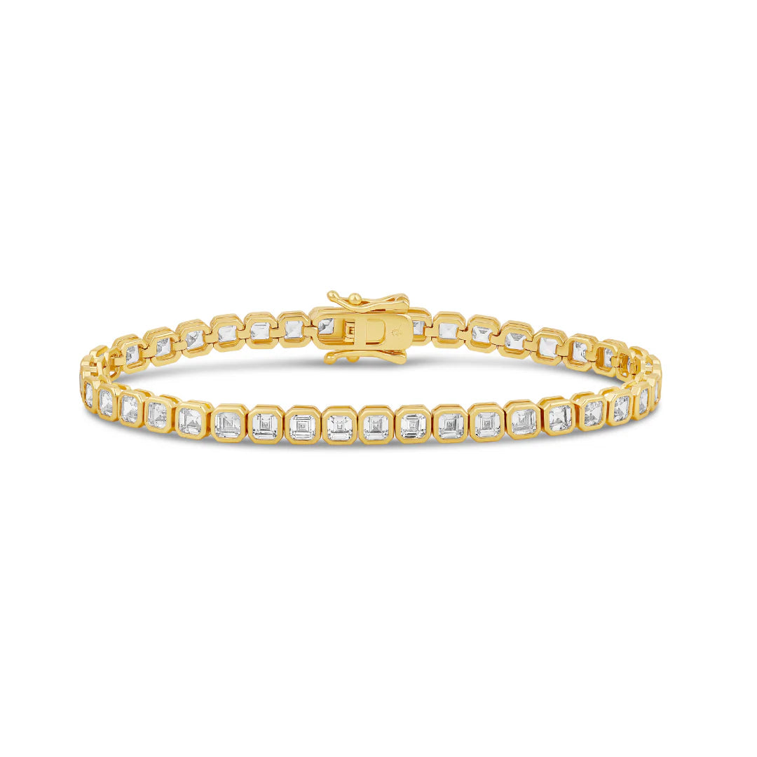 Pulsera Tennis Cuadrada