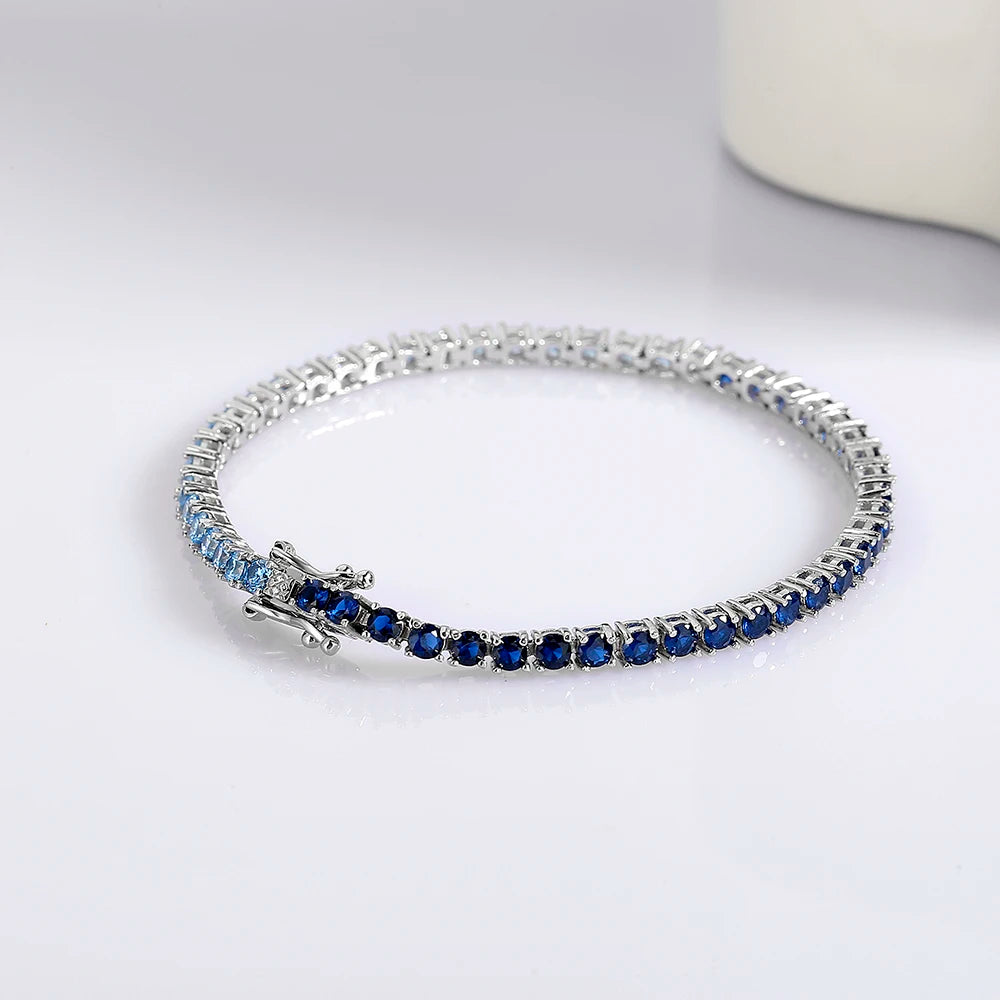 Pulsera Tennis Half and Half