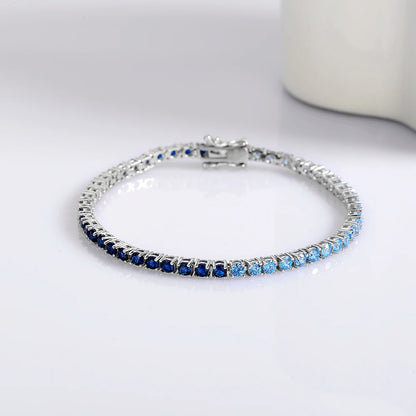 Pulsera Tennis Half and Half