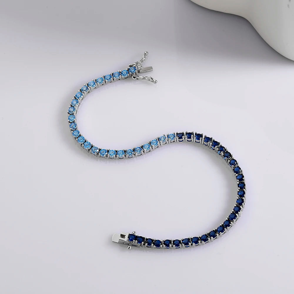 Pulsera Tennis Half and Half