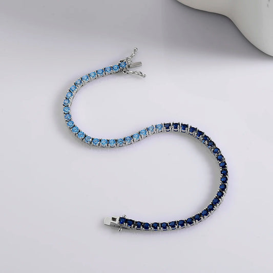 Pulsera Tennis Half and Half