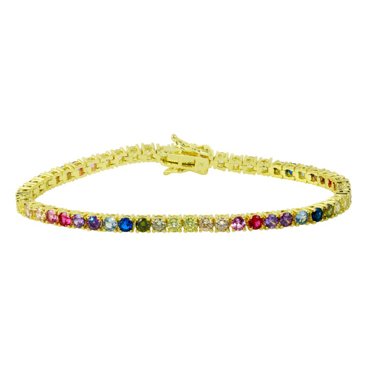 Pulsera Tennis Rainbow