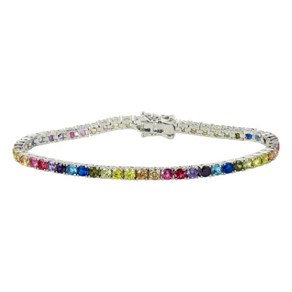 Pulsera Tennis Rainbow