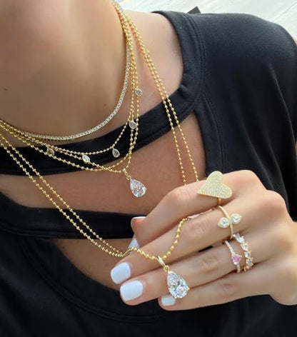 Riviera Delgada Plateada