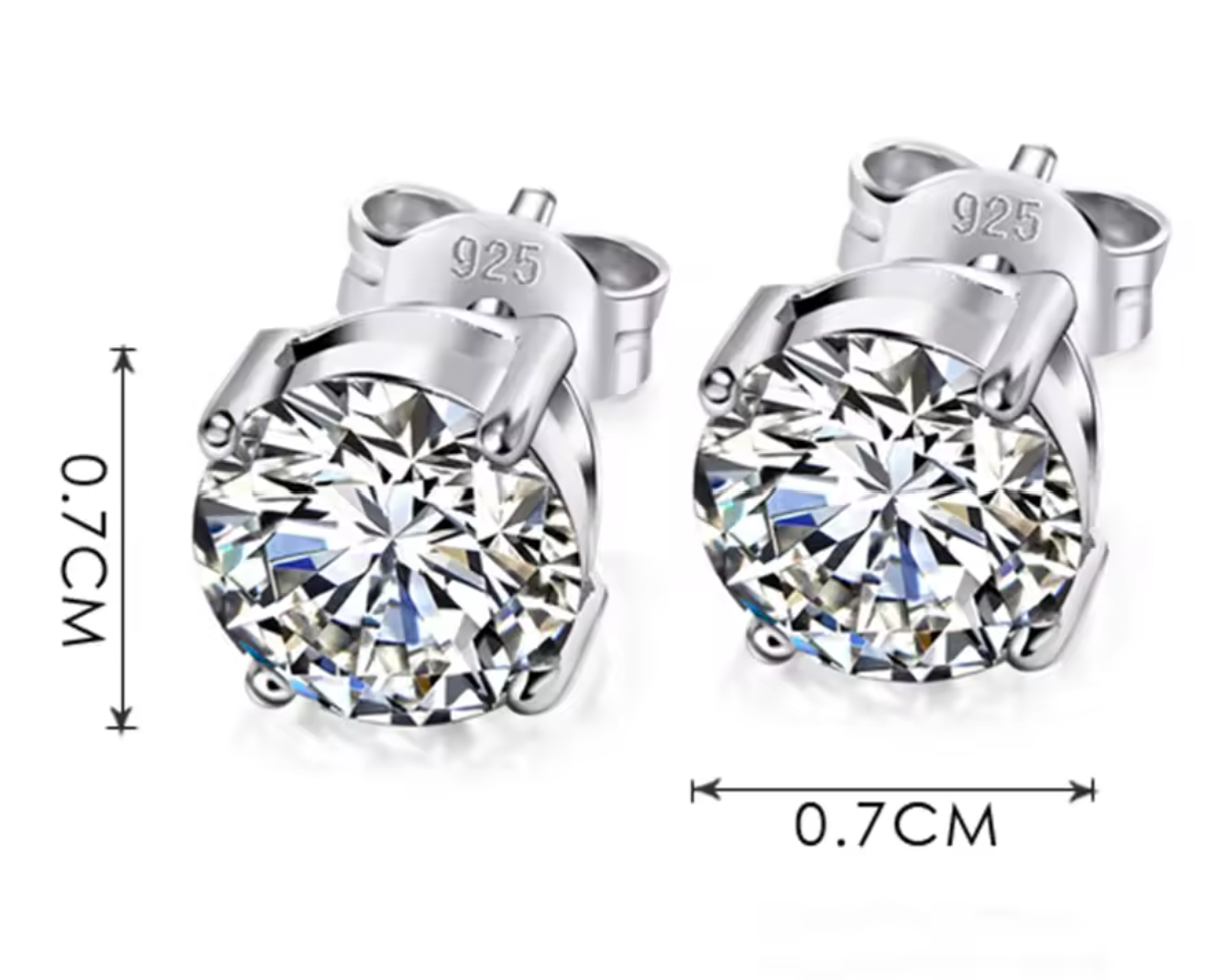 Stud de Diamante Grande