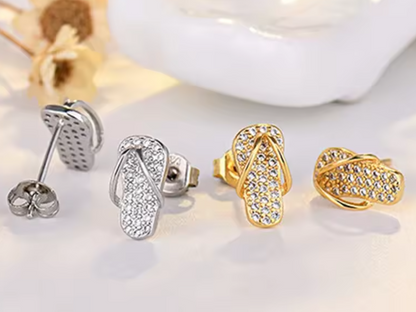 Stud de Hawaianas con Circonias