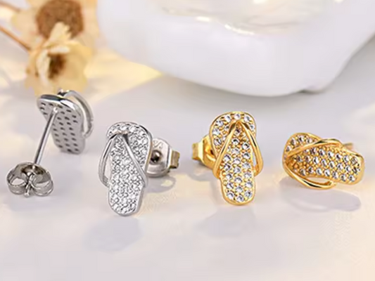 Stud de Hawaianas con Circonias