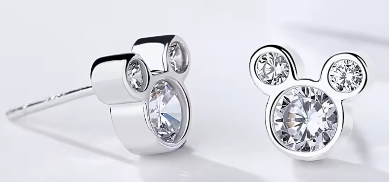 Stud de Mickey con Circonias